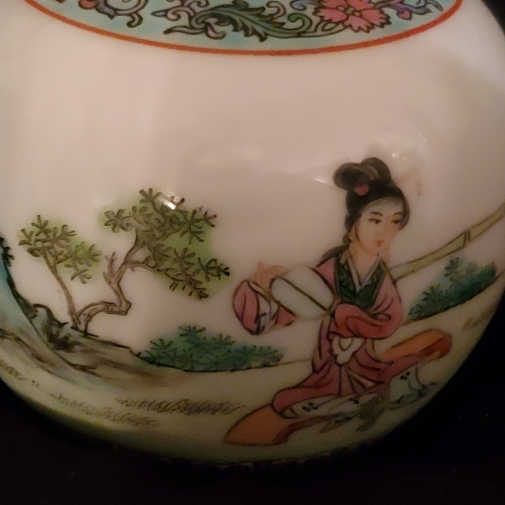Asian ginger jar